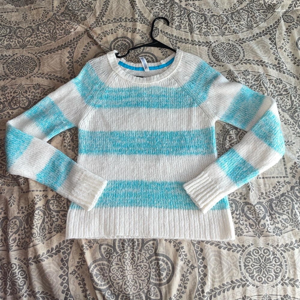 Aeropostale Stripe Knit Sweater